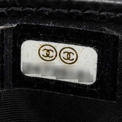 Chanel Black Caviar Leather Classic Card Holder