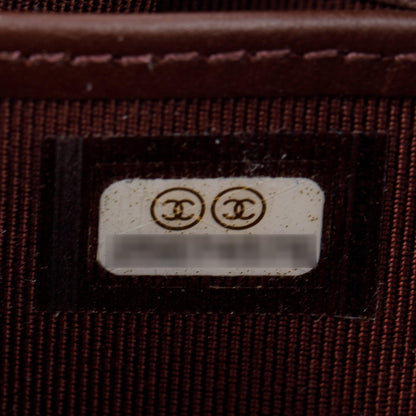 Chanel Black Caviar Leather Classic Long Flap Wallet