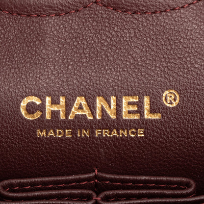 Chanel Black Caviar Leather Classic Medium Double Flap Bag