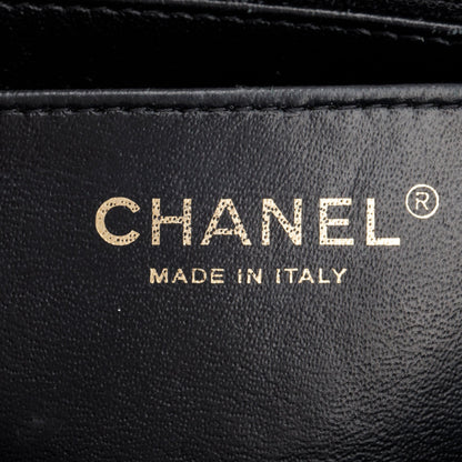 Chanel Black Caviar Leather Classic Mini Rectangular Flap Bag