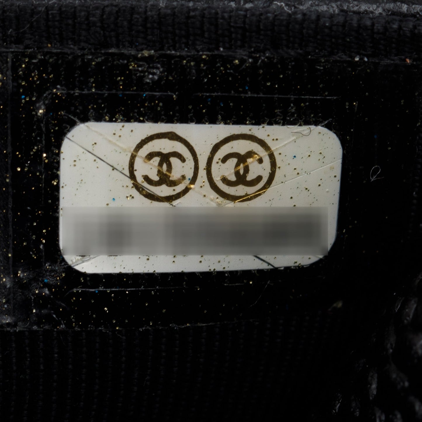 Chanel Black Caviar Leather Classic Wallet on Chain