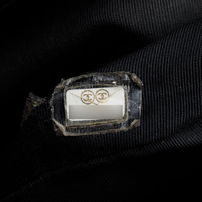 Chanel Black Caviar Leather Grand Shopping Tote (GST)