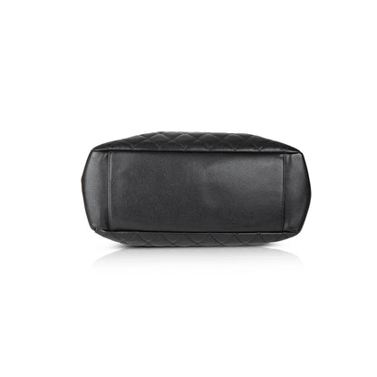 Chanel Black Caviar Leather Grand Shopping Tote (GST)