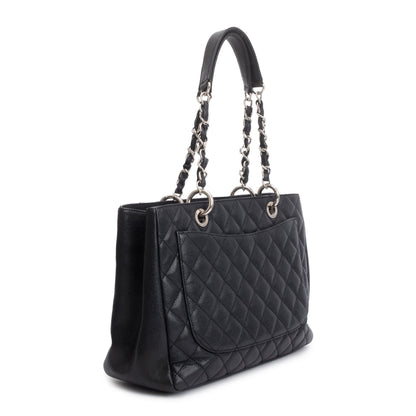 Chanel Black Caviar Leather Grand Shopping Tote (GST)