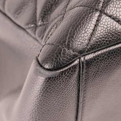 Chanel Black Caviar Leather Grand Shopping Tote (GST)