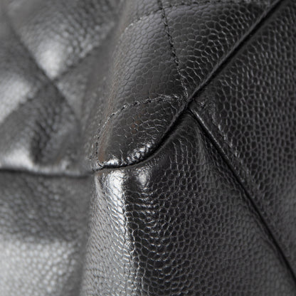 Chanel Black Caviar Leather Grand Shopping Tote (GST)