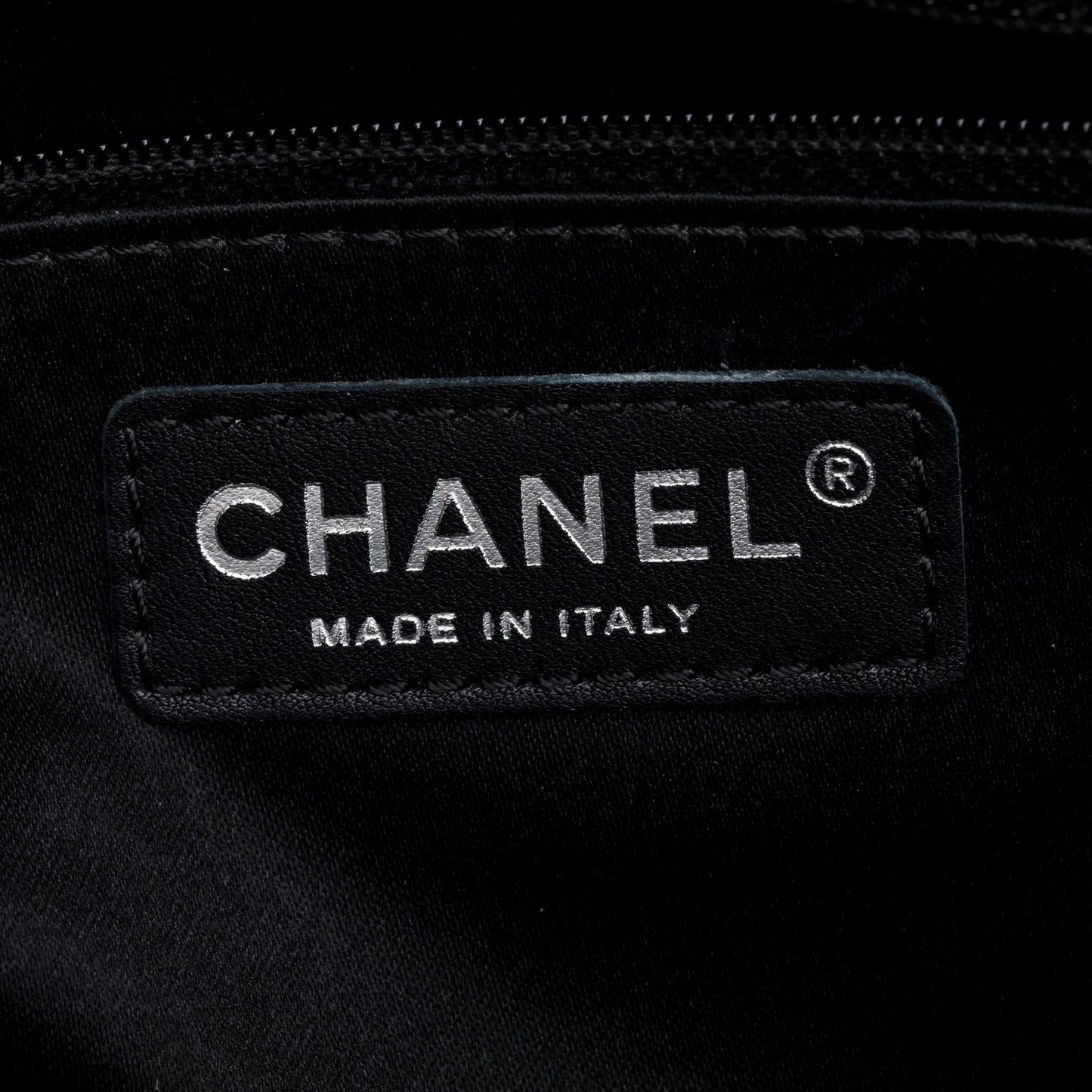 Chanel Black Caviar Leather Grand Shopping Tote (GST)