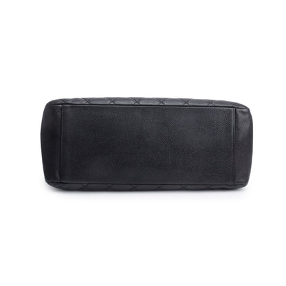 Chanel Black Caviar Leather Grand Shopping Tote (GST)