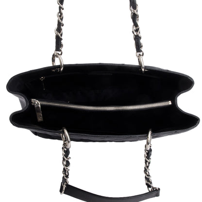 Chanel Black Caviar Leather Grand Shopping Tote (GST)