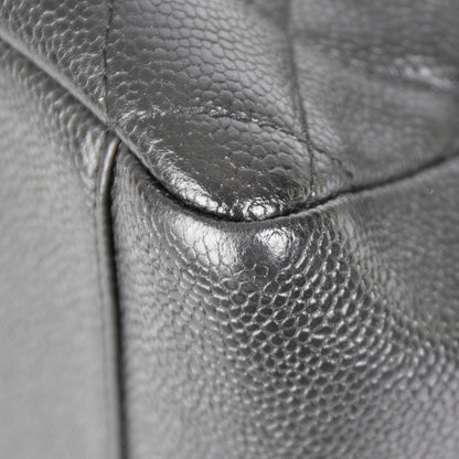 Chanel Black Caviar Leather Grand Shopping Tote (GST)