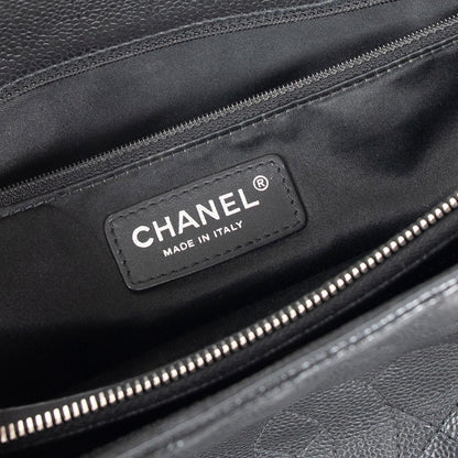 Chanel Black Caviar Leather Grand Shopping Tote (GST)