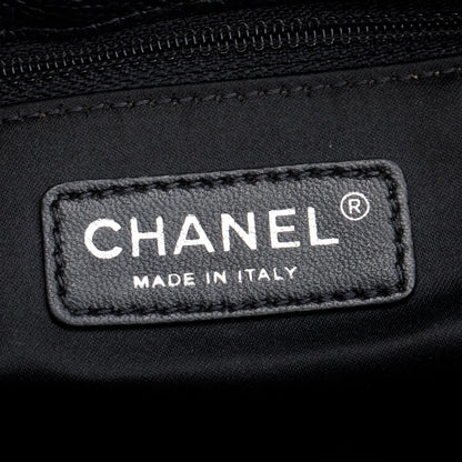 Chanel Black Caviar Leather Grand Shopping Tote (GST)