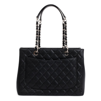 Chanel Black Caviar Leather Grand Shopping Tote (GST)