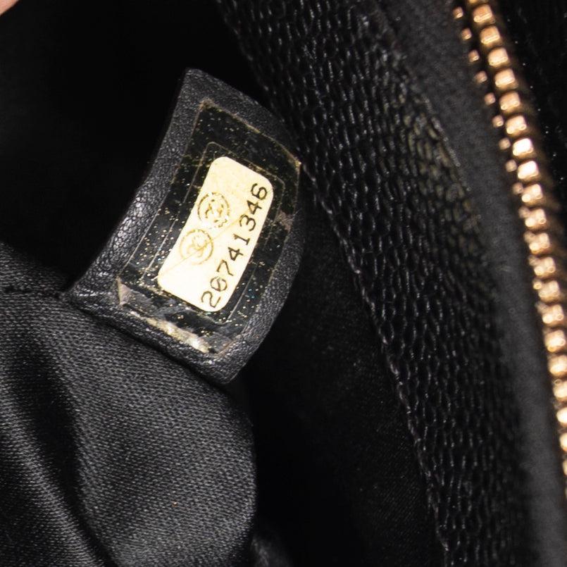 Chanel Black Caviar Leather Grand Shopping Tote (GST)