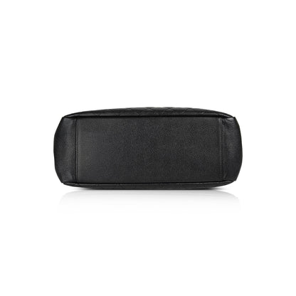 Chanel Black Caviar Leather Grand Shopping Tote (GST)
