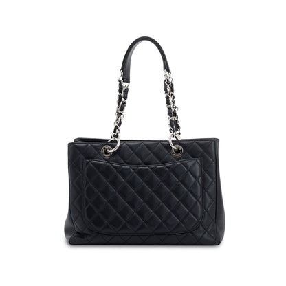 Chanel Black Caviar Leather Grand Shopping Tote (GST)