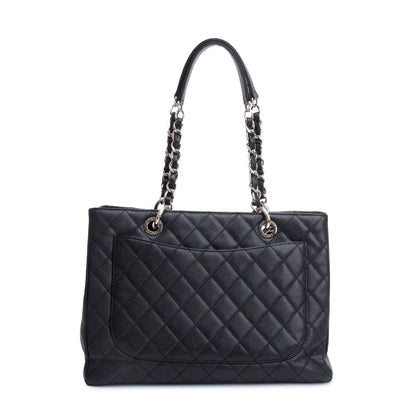 Chanel Black Caviar Leather Grand Shopping Tote (GST)