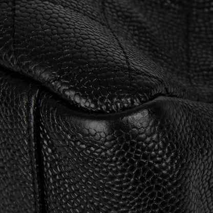 Chanel Black Caviar Leather Grand Shopping Tote (GST)