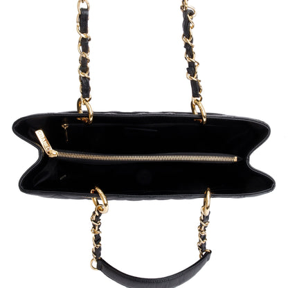 Chanel Black Caviar Leather Grand Shopping Tote (GST)