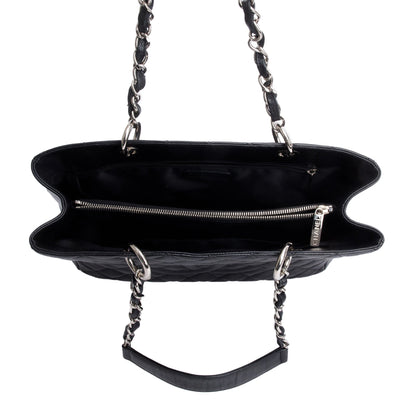 Chanel Black Caviar Leather Grand Shopping Tote (GST)