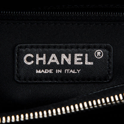 Chanel Black Caviar Leather Grand Shopping Tote (GST)