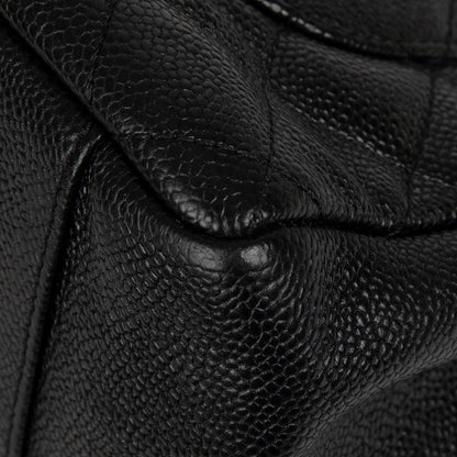 Chanel Black Caviar Leather Grand Shopping Tote (GST)