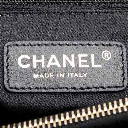 Chanel Black Caviar Leather Grand Shopping Tote (GST)