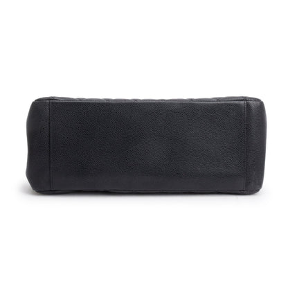 Chanel Black Caviar Leather Grand Shopping Tote (GST)