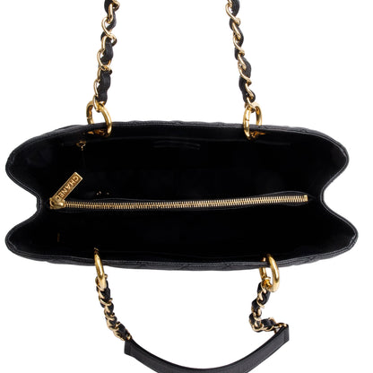 Chanel Black Caviar Leather Grand Shopping Tote (GST)