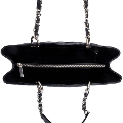 Chanel Black Caviar Leather Grand Shopping Tote (GST)