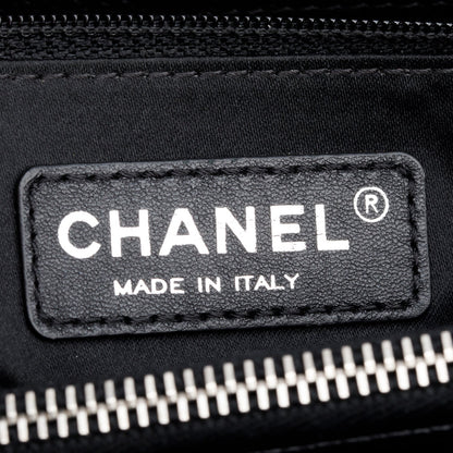 Chanel Black Caviar Leather Grand Shopping Tote (GST)