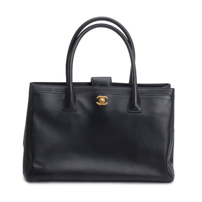 Chanel Black Caviar Leather Medium Executive Cerf Tote