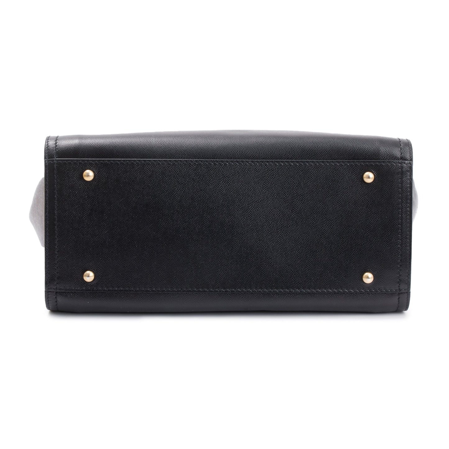 Chanel Black Caviar Leather Medium Studded Deauville Tote