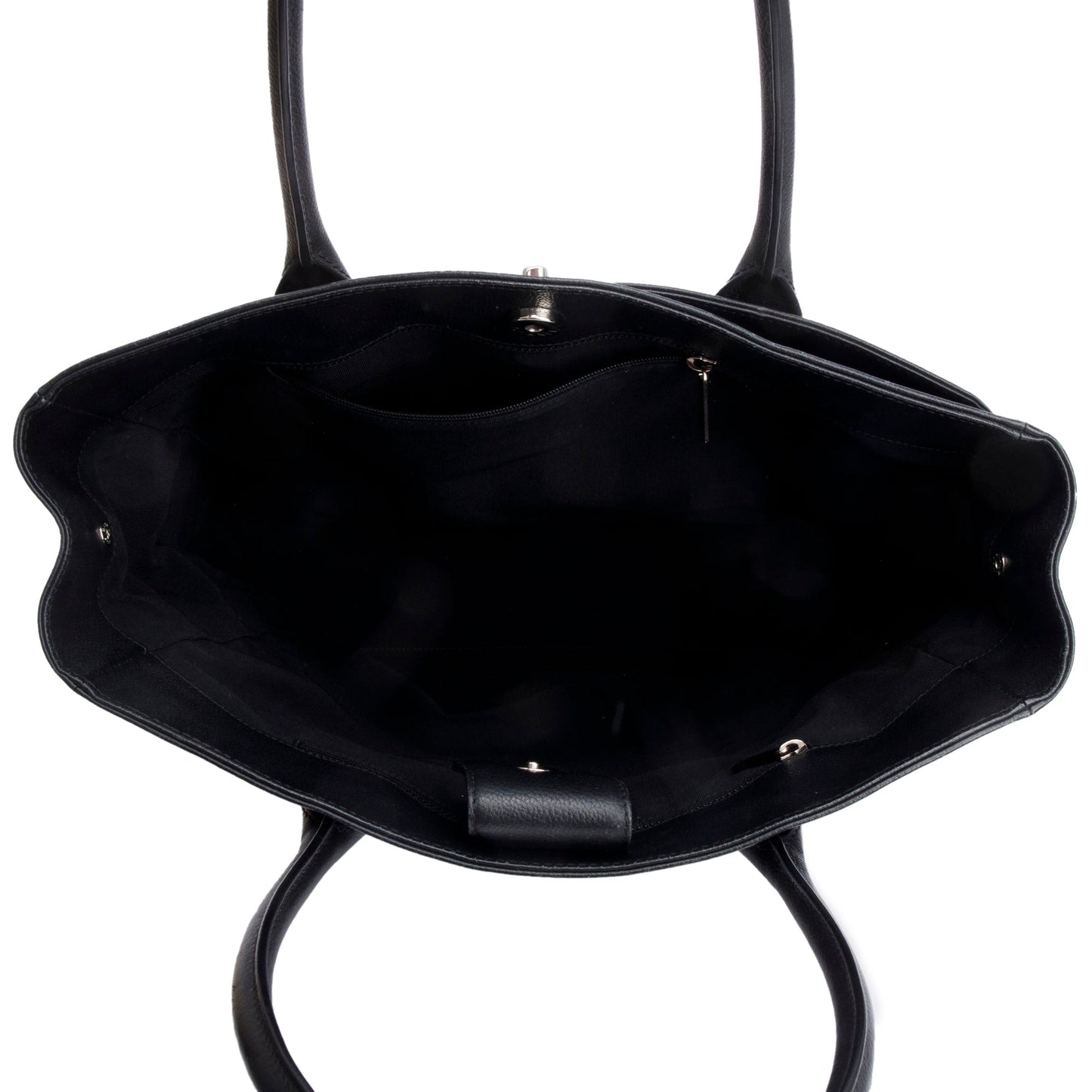 Chanel Black Caviar Leather Medium Tall Cerf Tote