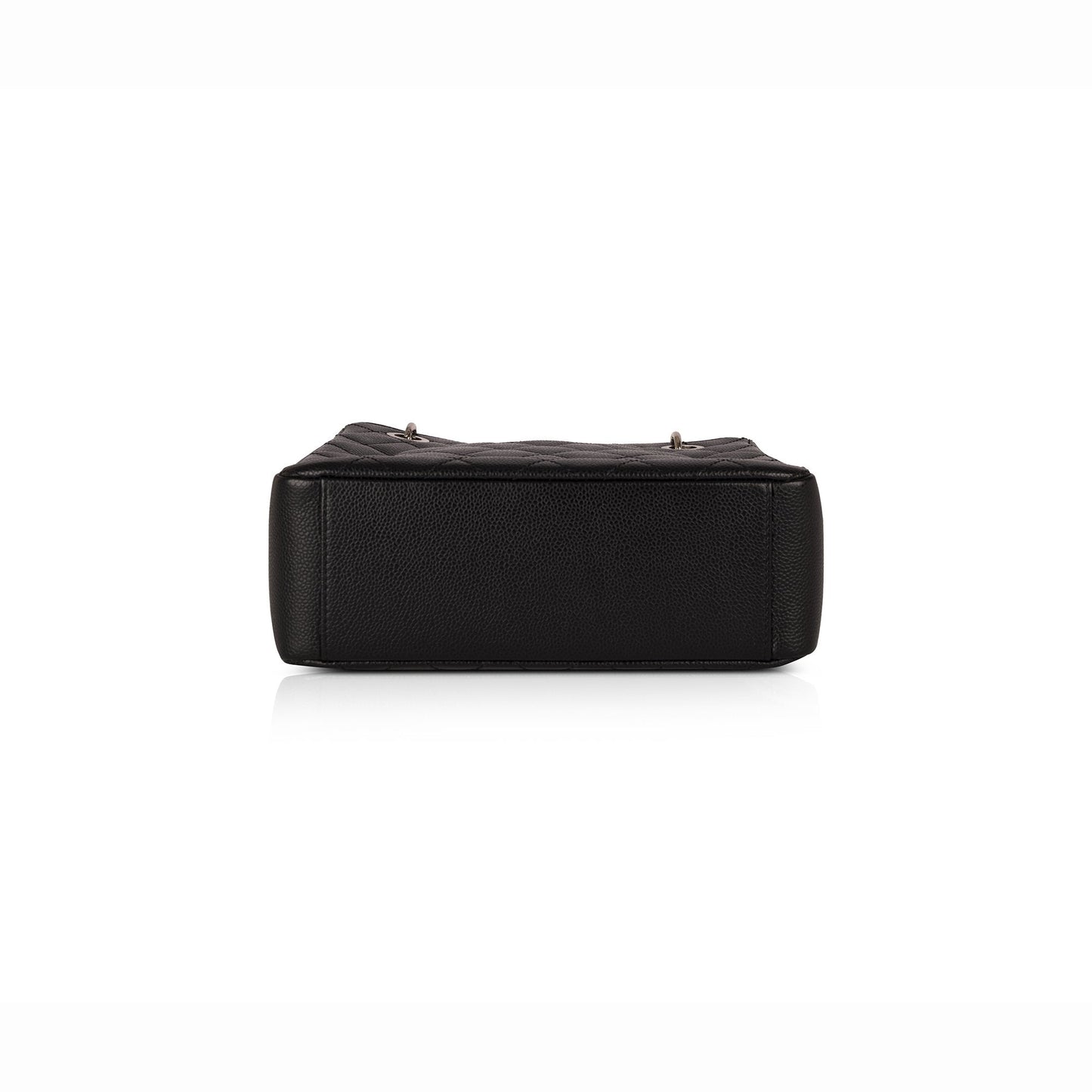 Chanel Black Caviar Leather Petite Shopping Tote