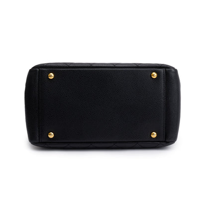 Chanel Black Caviar Leather Petite Timeless Tote