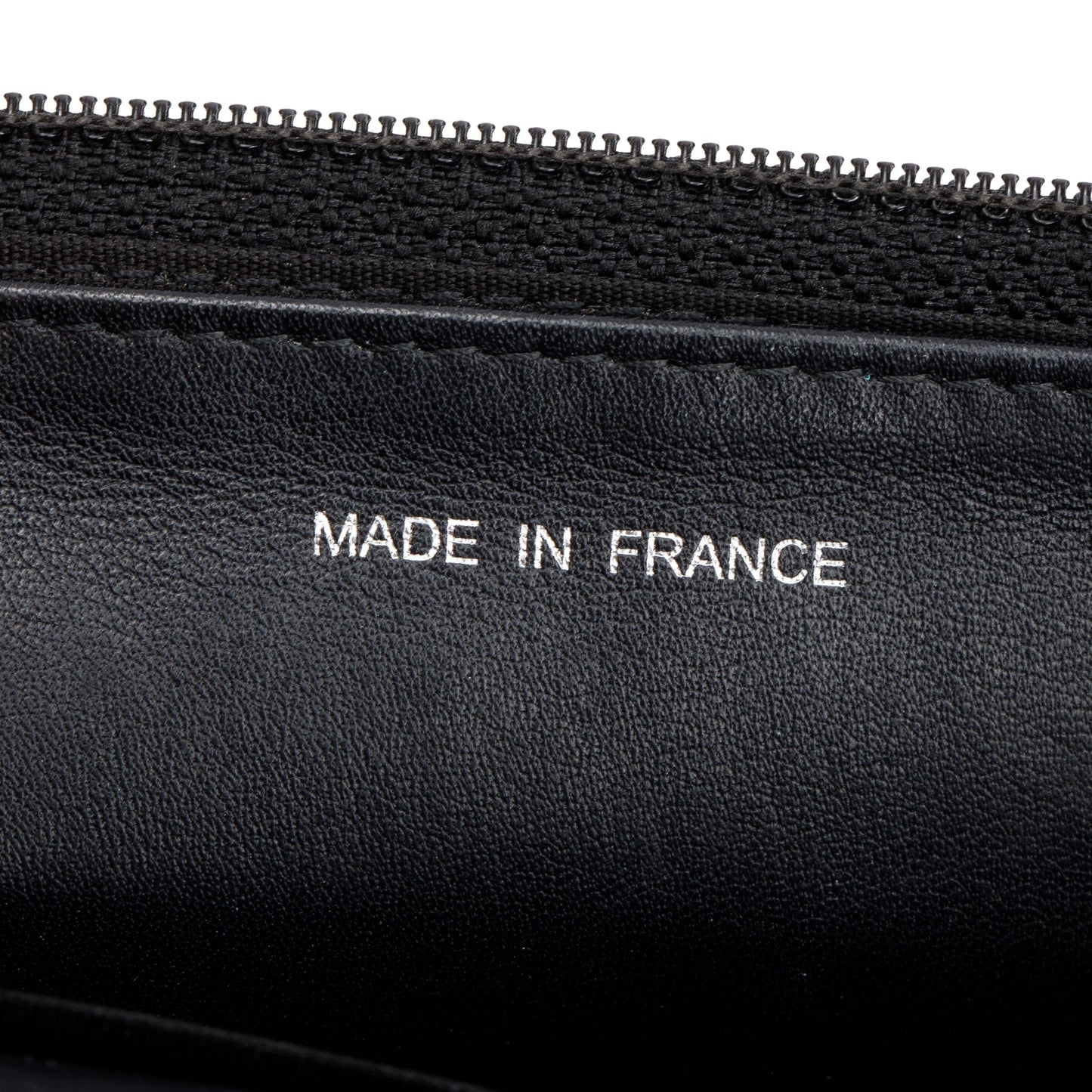 Chanel Black Caviar Leather Sevruga Wallet on Chain