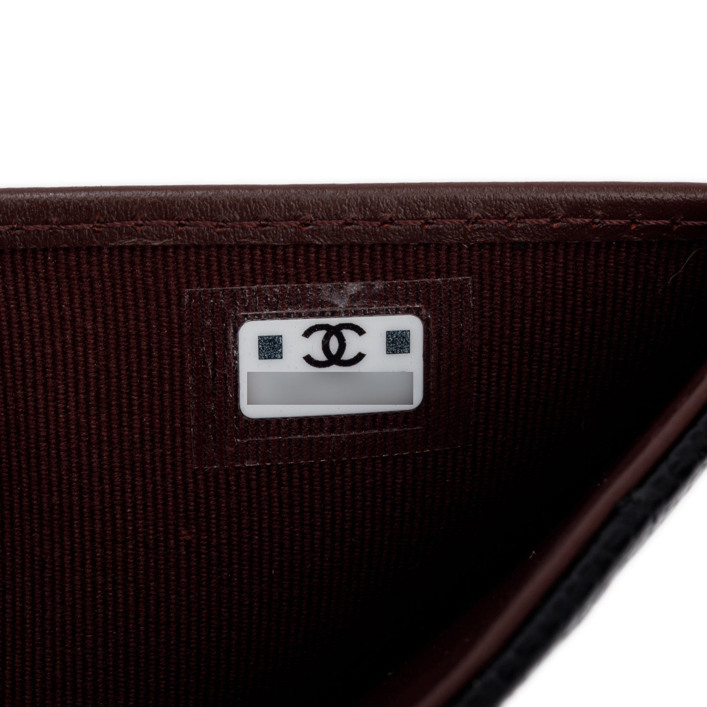 Chanel Black Caviar Leather Small Classic Flap Wallet