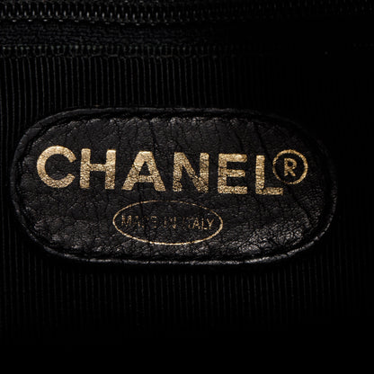 Chanel Black Caviar Leather Small Vintage CC Shoulder Bag