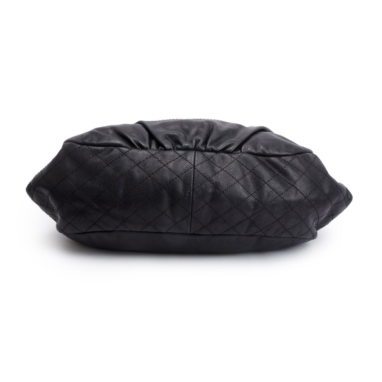 Chanel Black Caviar Leather Timeless CC Hobo Bag
