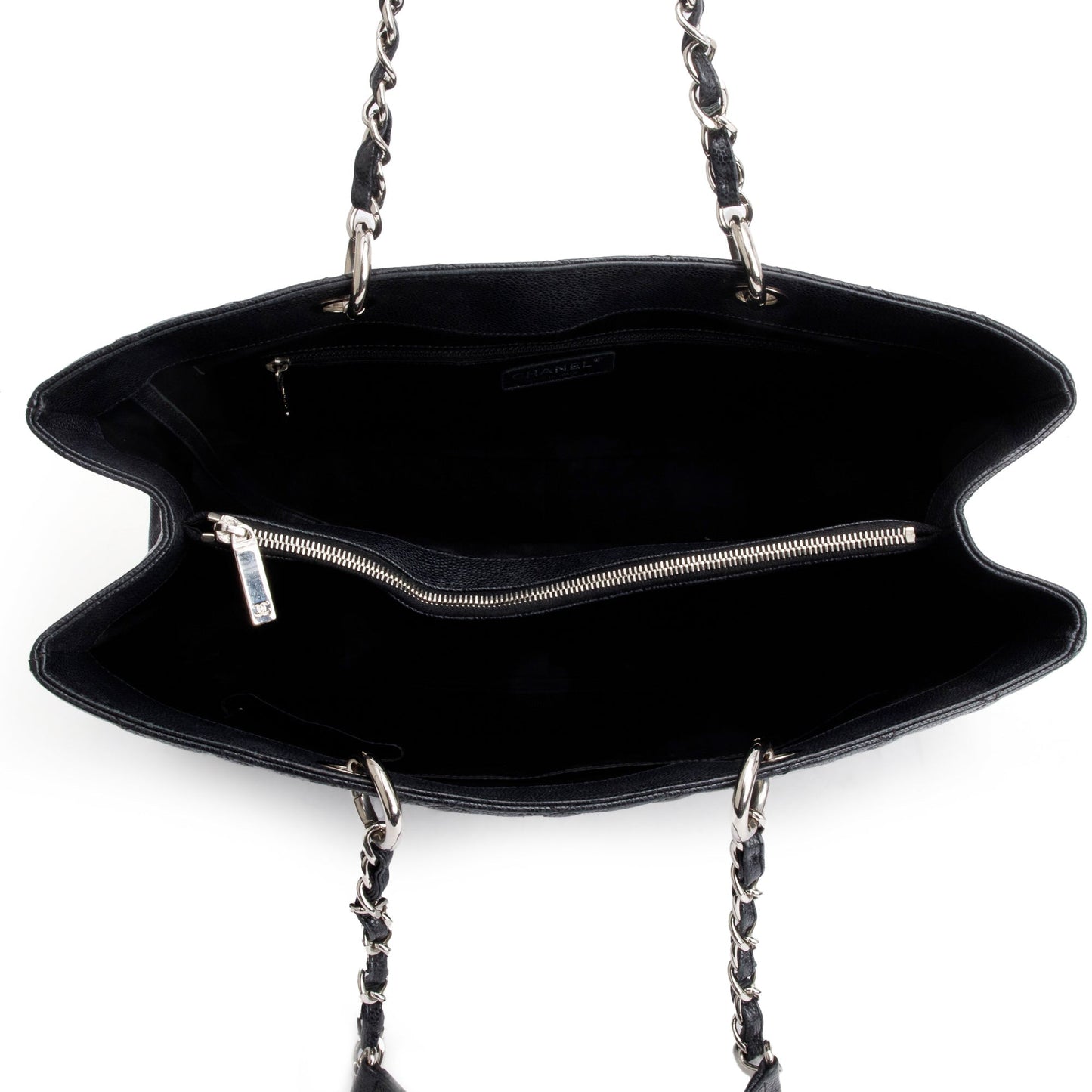 Chanel Black Caviar Leather XL Grand Shopping Tote (GST)