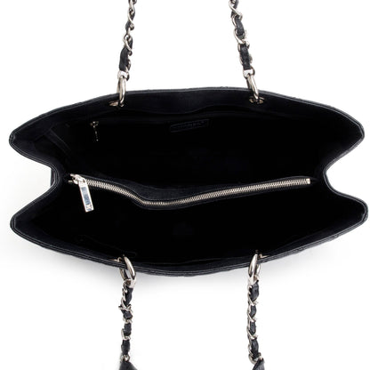 Chanel Black Caviar Leather XL Grand Shopping Tote (GST)