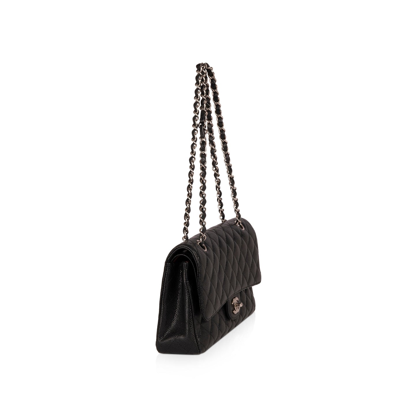 Chanel Black Caviar Medium Classic Double Flap Bag