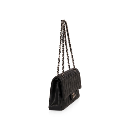 Chanel Black Caviar Medium Classic Double Flap Bag