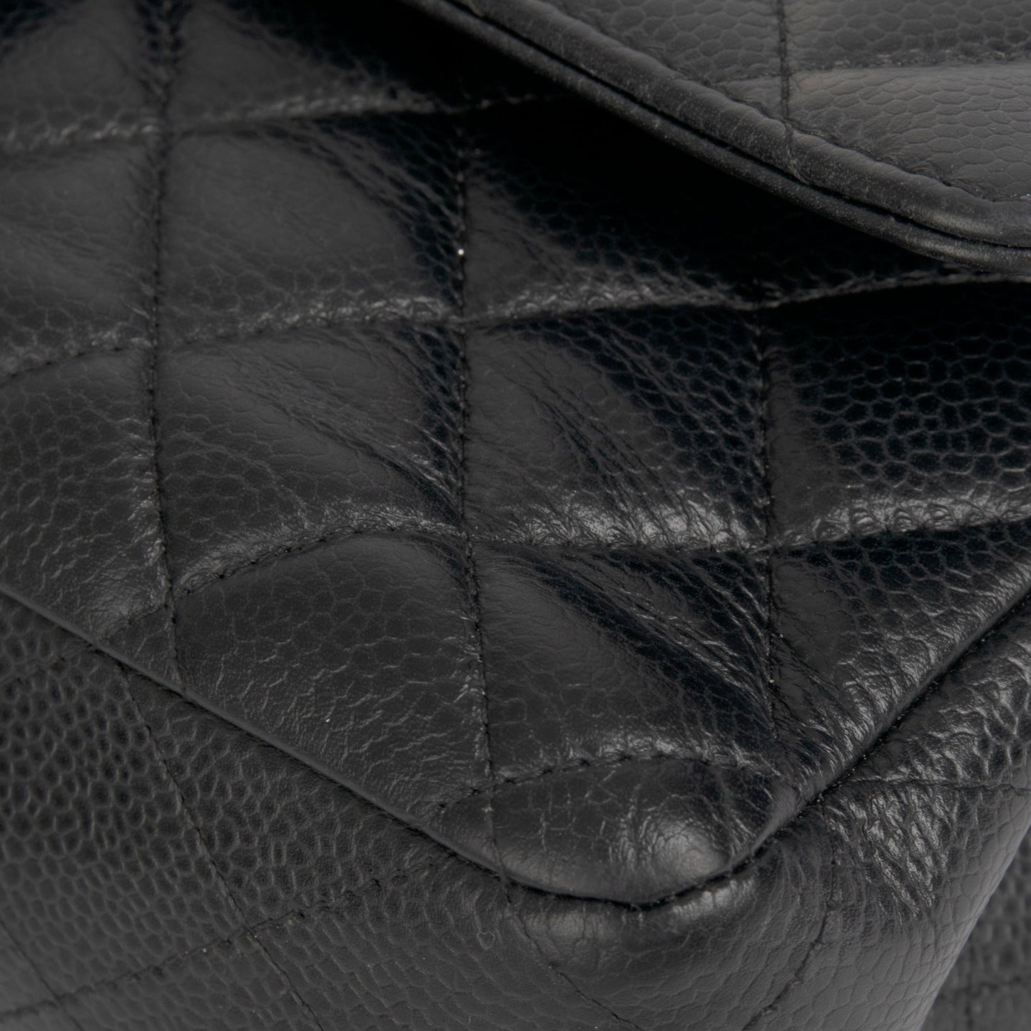 Chanel Black Caviar Medium Classic Double Flap Bag