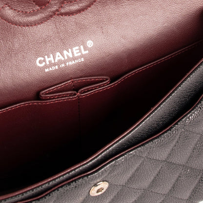 Chanel Black Caviar Medium Classic Double Flap Bag