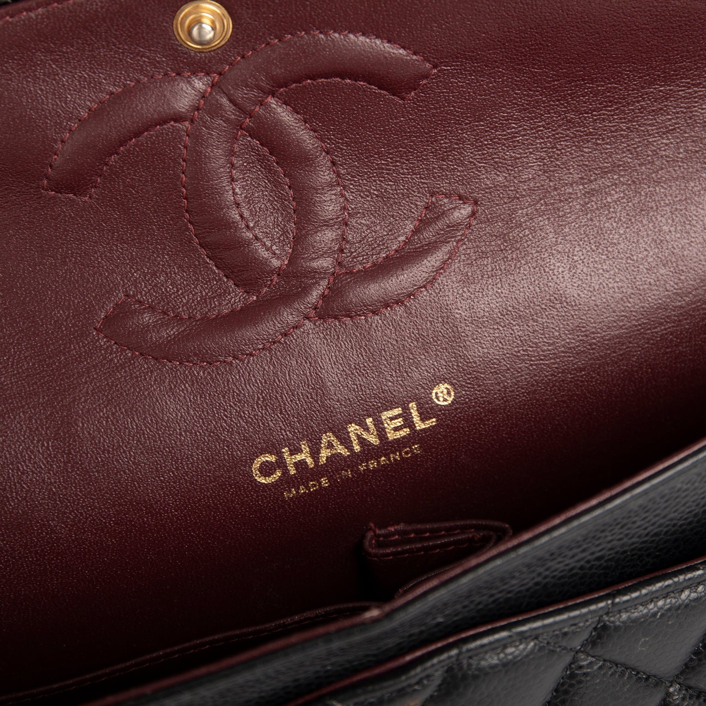 Chanel Black Caviar Medium Classic Double Flap Bag