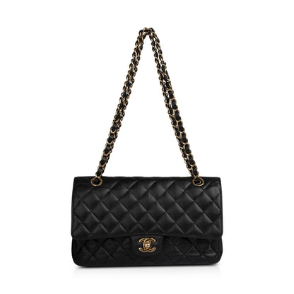 Chanel Black Caviar Medium Classic Double Flap Bag
