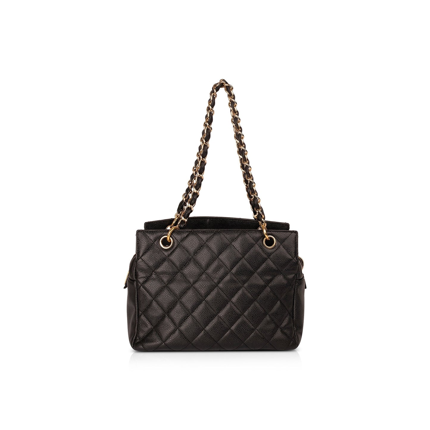 Chanel Black Caviar Petite Timeless Tote