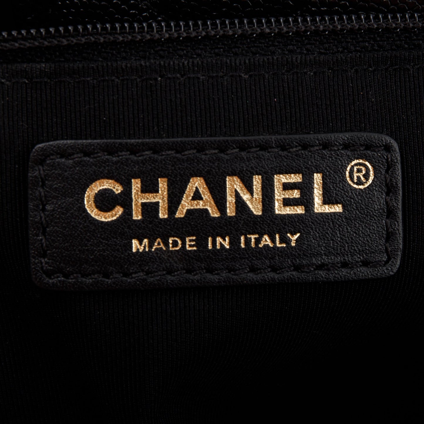 Chanel Black Caviar Quilted Large Classic Shopping Tote